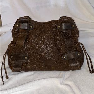 Kooba Brown Leather Shoulder Bag